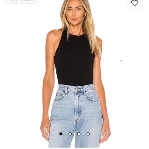 Free People sleeveless bodysuit. Size s/p